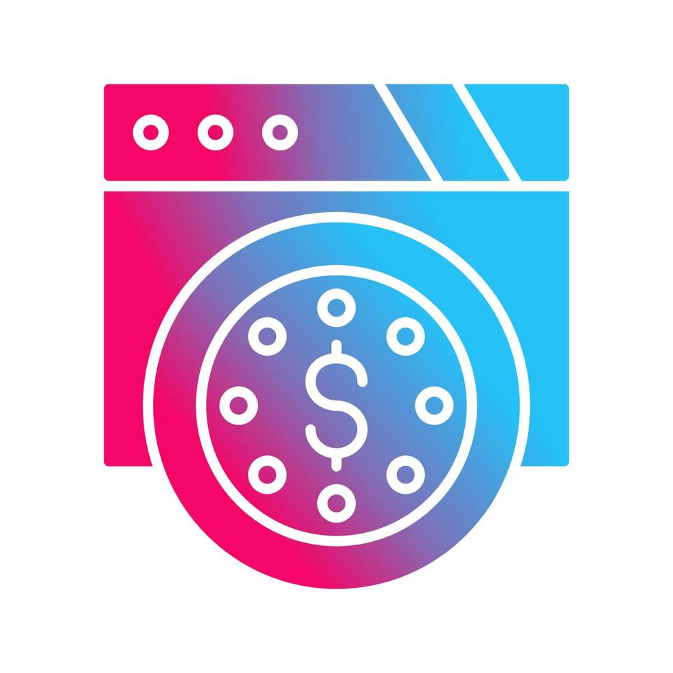 Dollar Coin Vector Icon