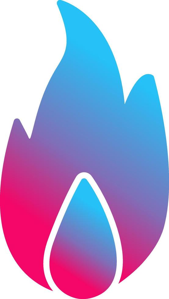 Unique Fire Vector Icon