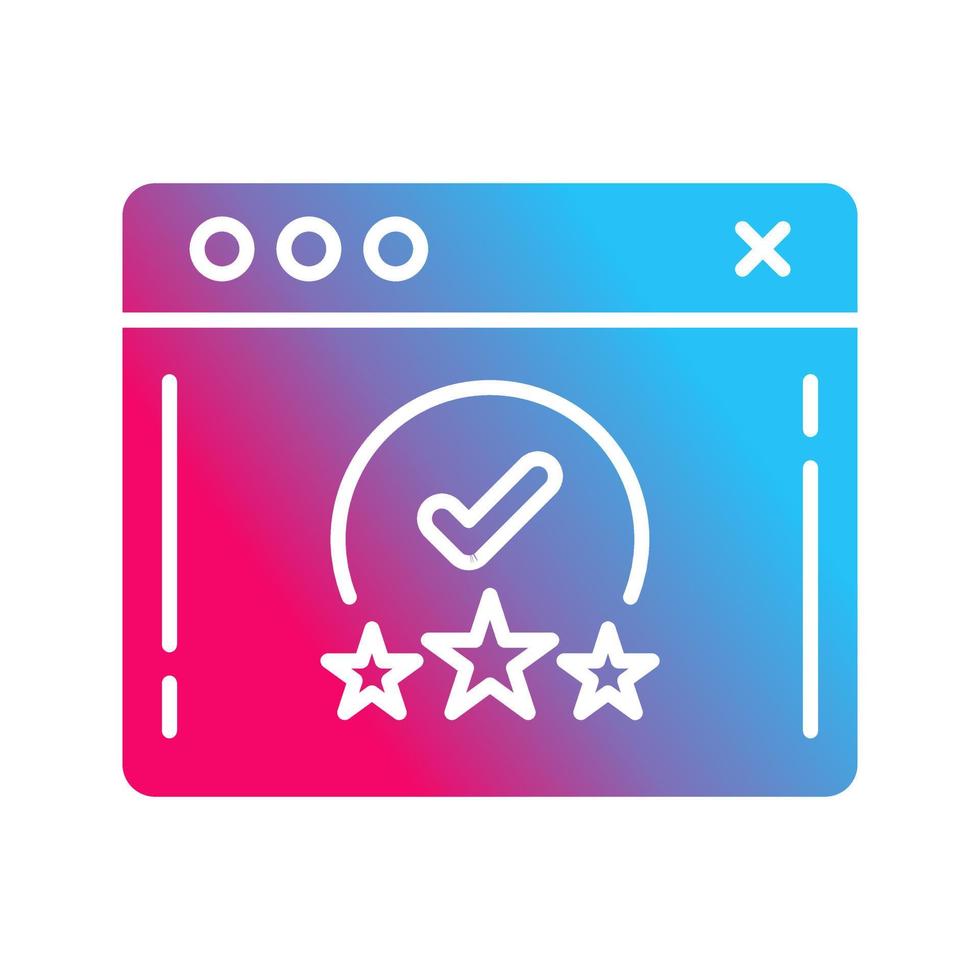 Rating Vector Icon