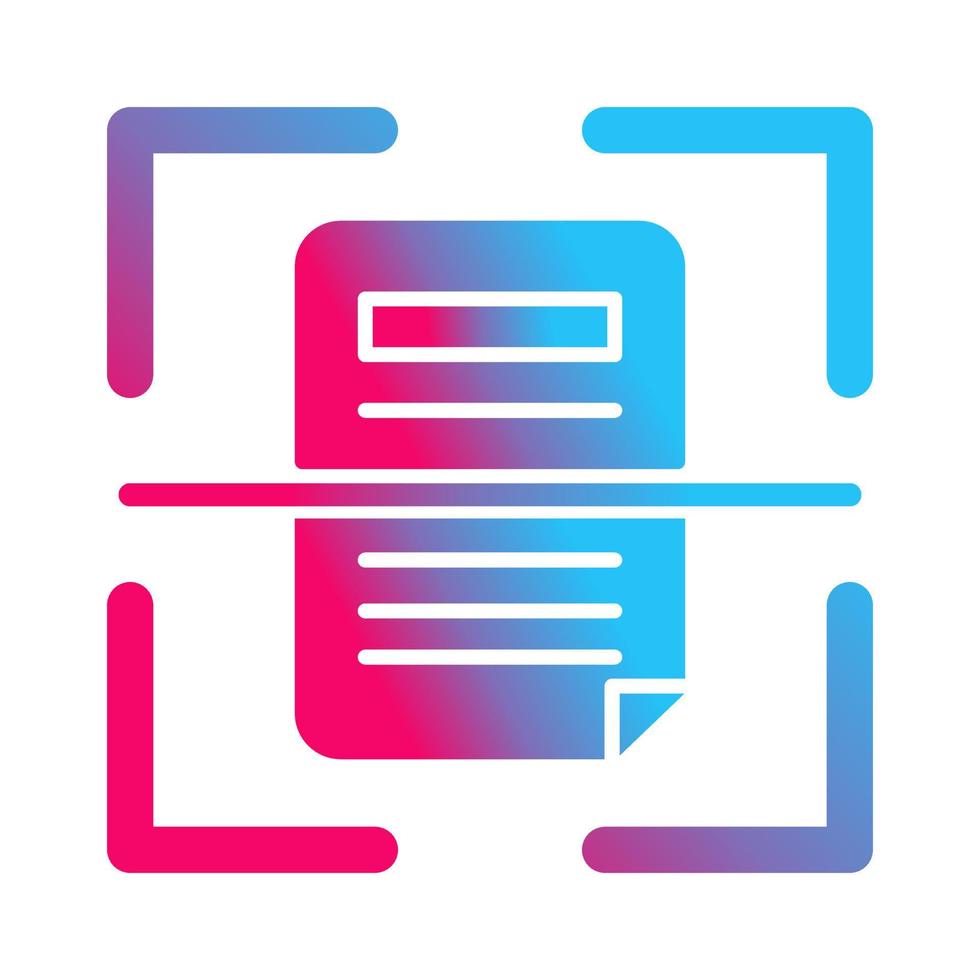 Scan Vector Icon