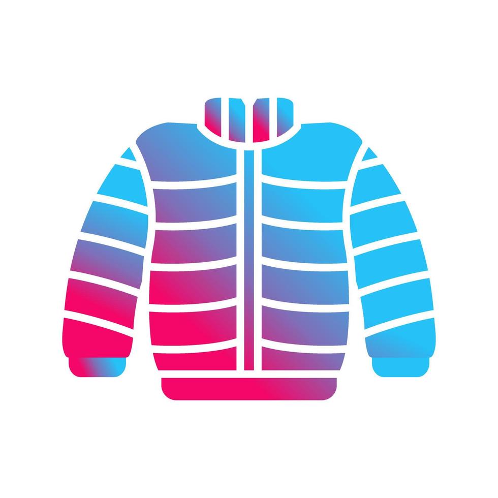 icono de vector de ropa de invierno