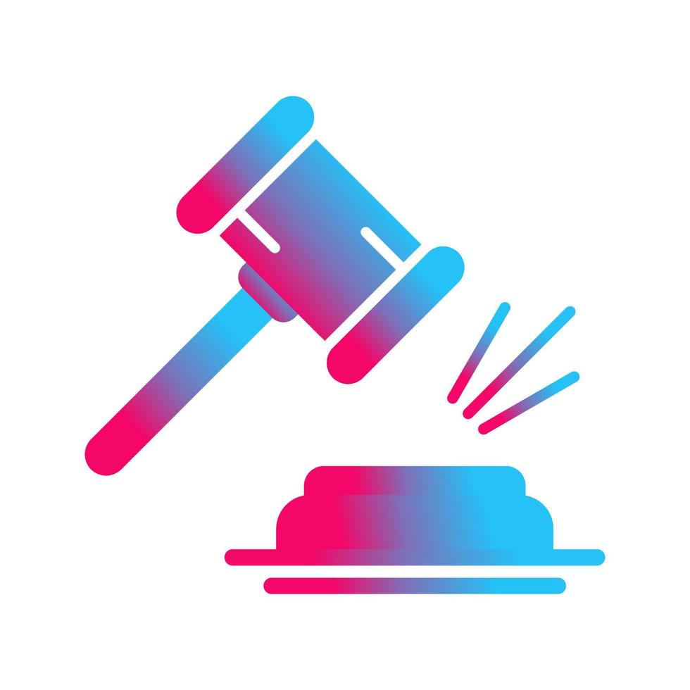 Gavel Vector Icon