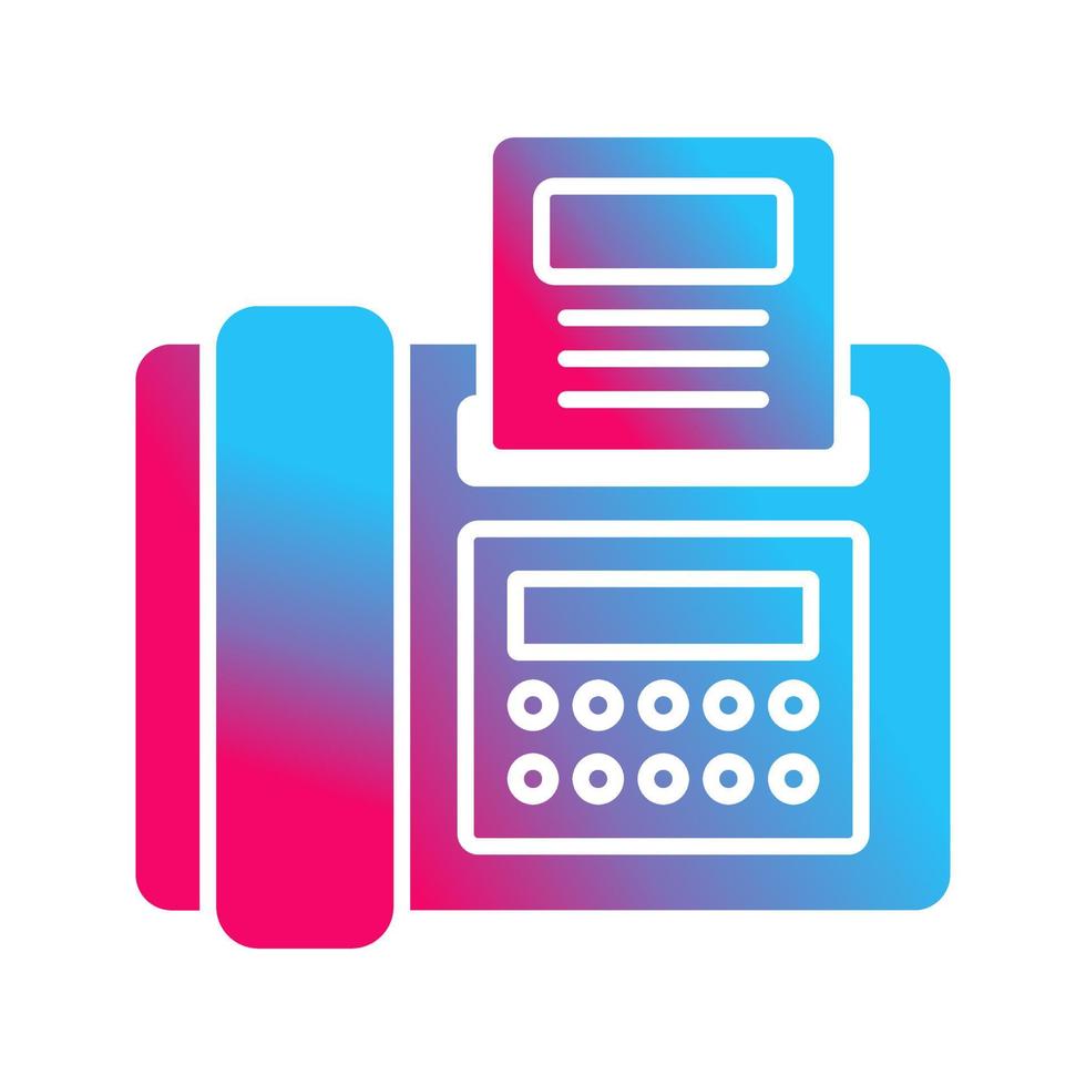 Fax Vector Icon