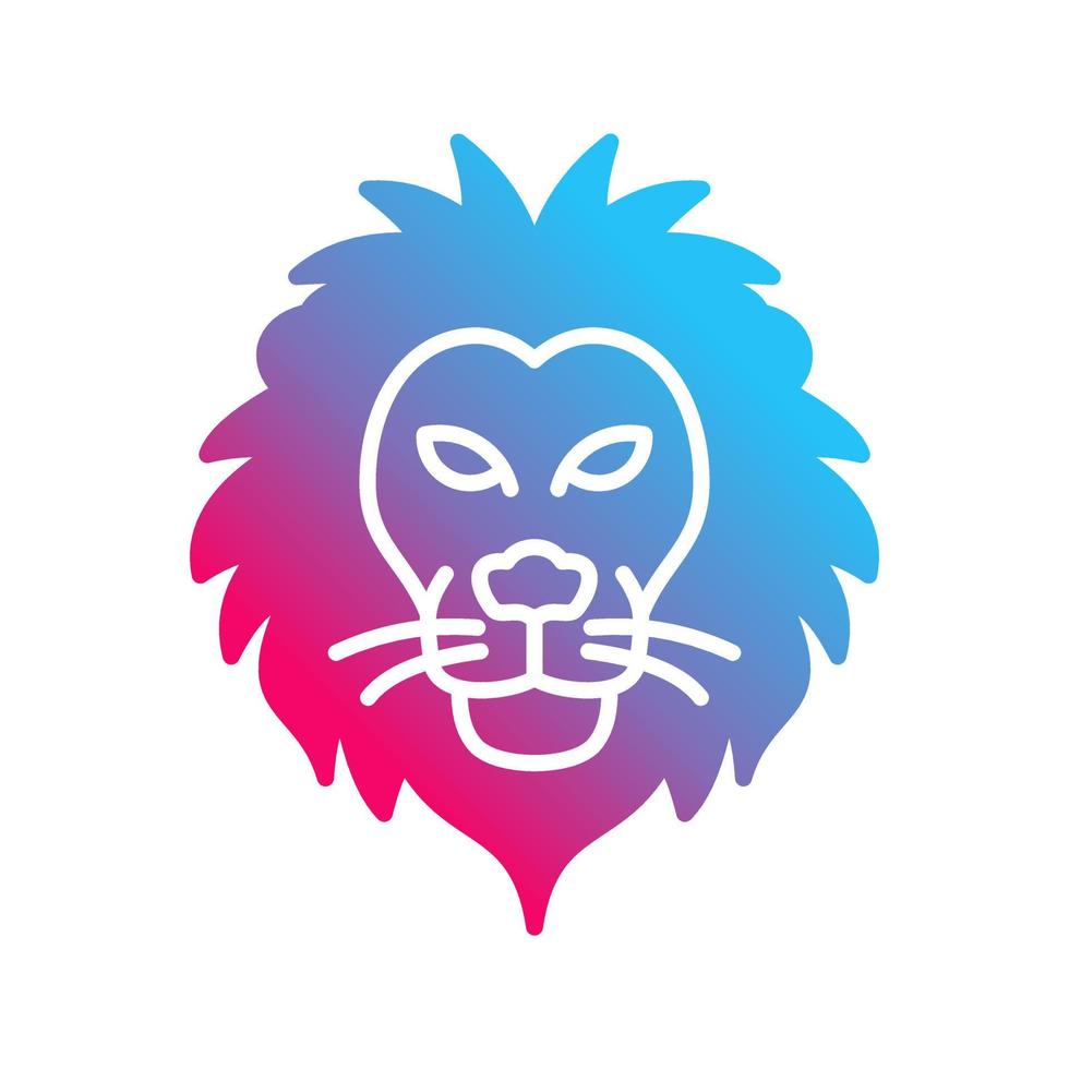 Lion Vector Icon