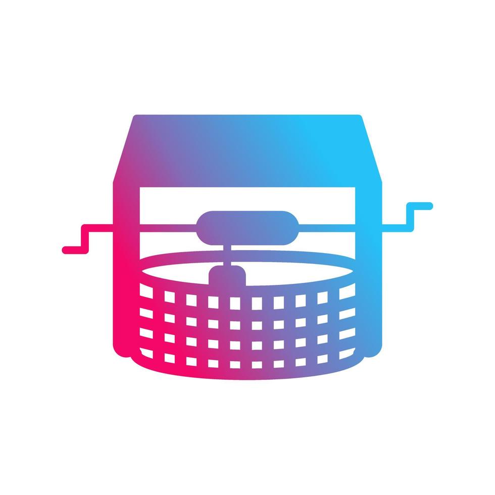 Water Well Vector Icon
