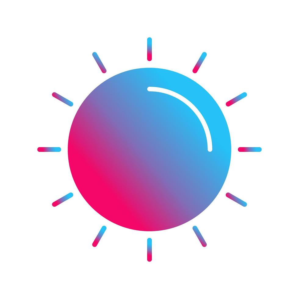 Sun Vector Icon