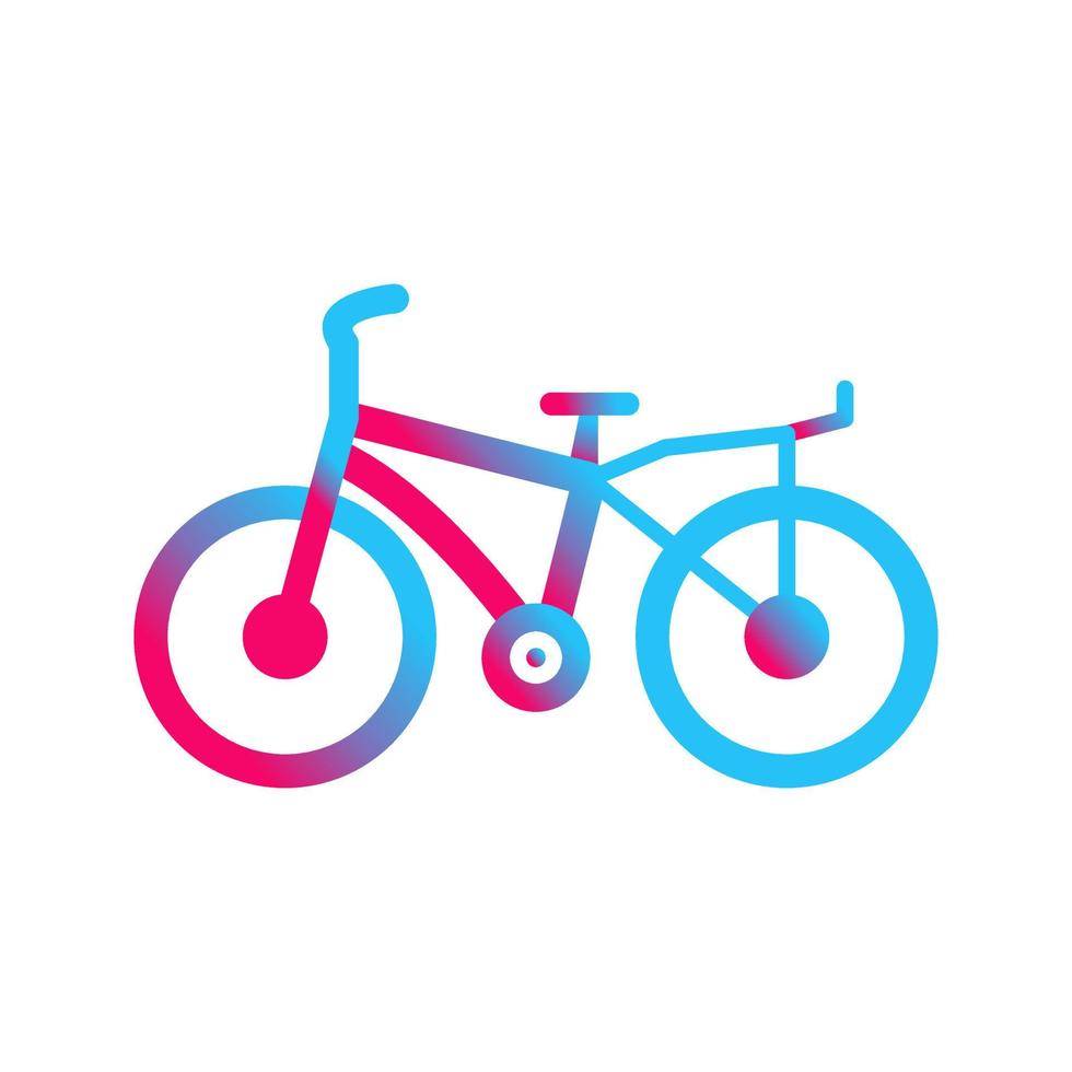 icono de vector de bicicleta