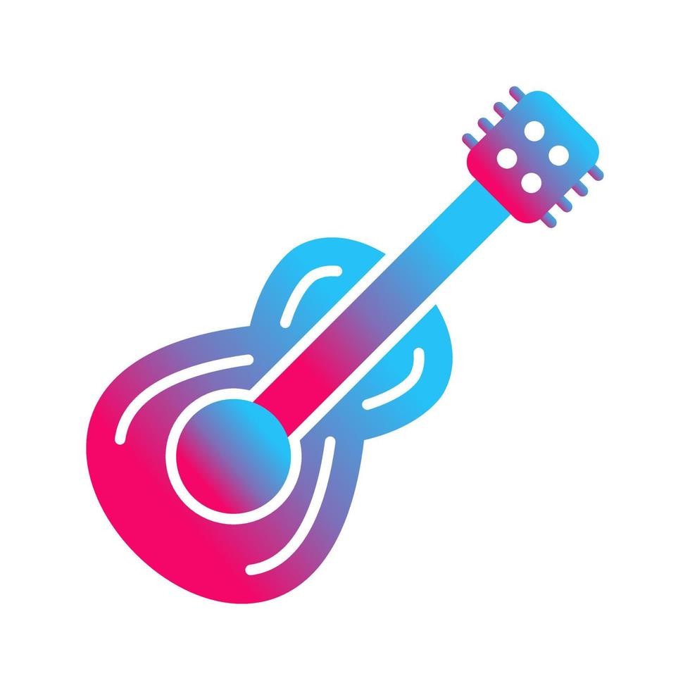 icono de vector de guitarra