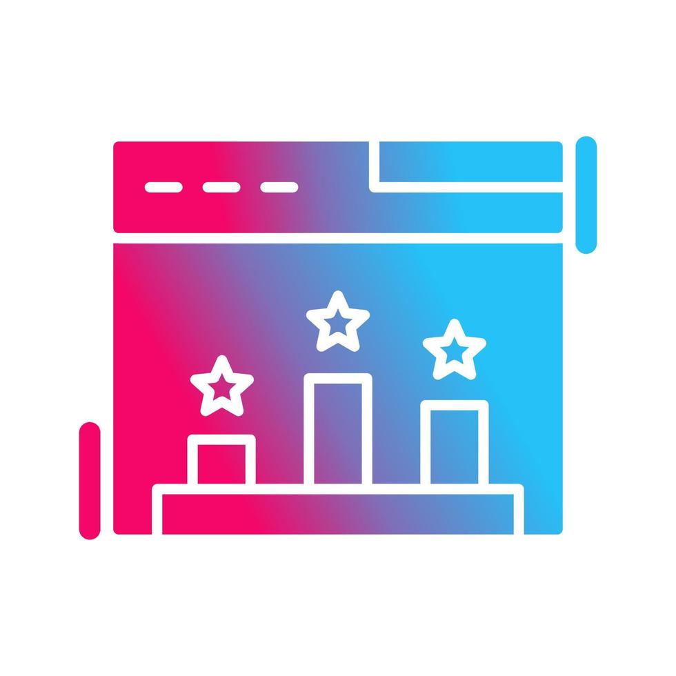 Ranking Vector Icon