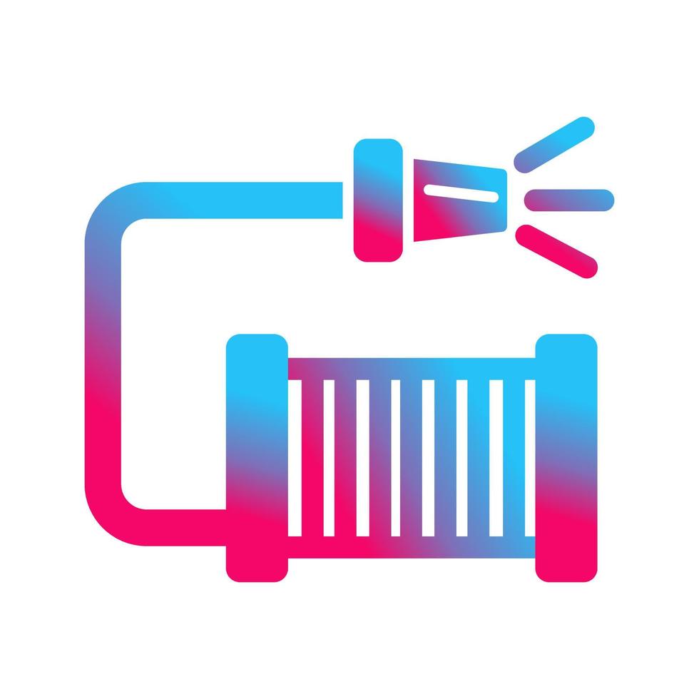Water Hose Vector Icon