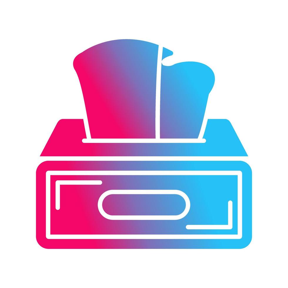 Tissue Box Vector Icon