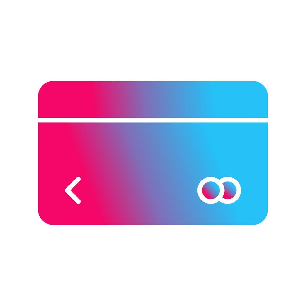 Unique Credit Card Vector Icon