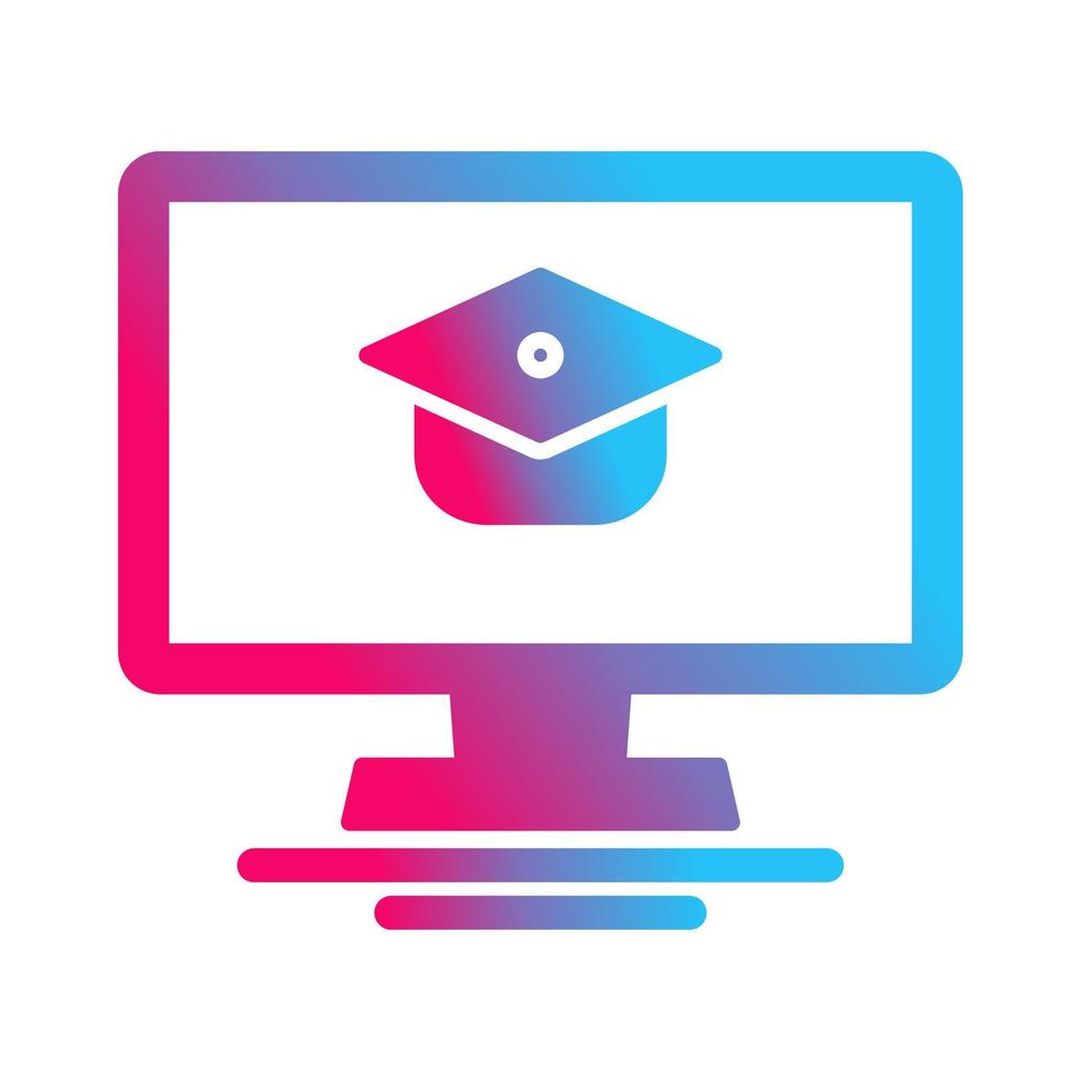 Online Course Vector Icon