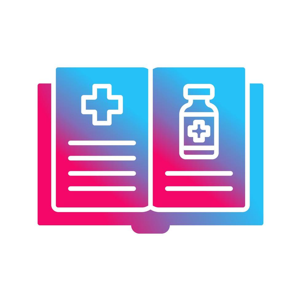 Medical Book Vector Icon