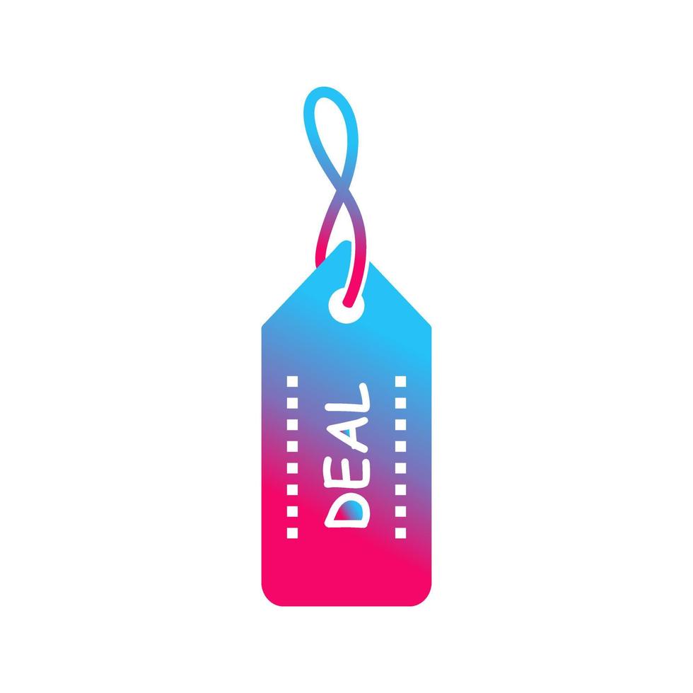 Unique Online Deals Vector Icon