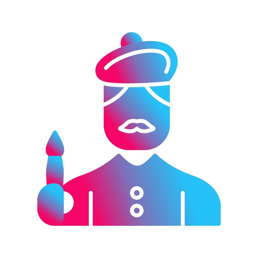 Artist Vector Icon
