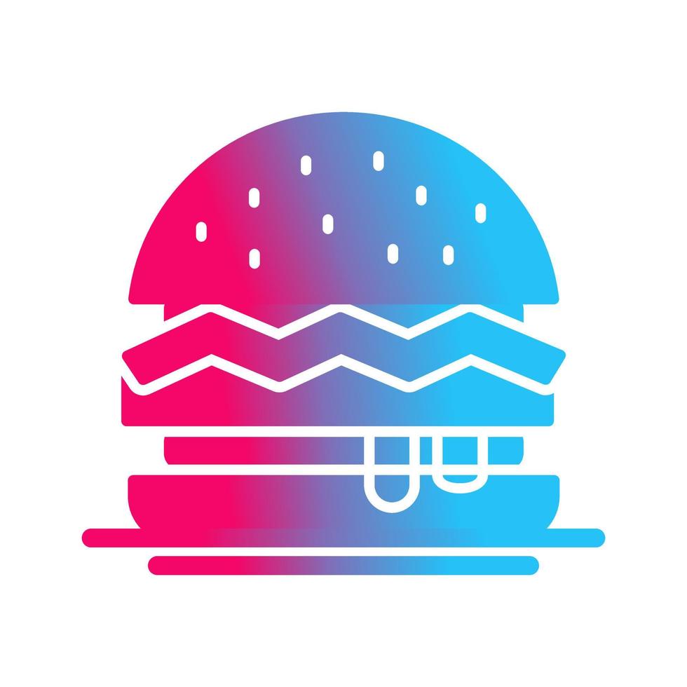 icono de vector de hamburguesa