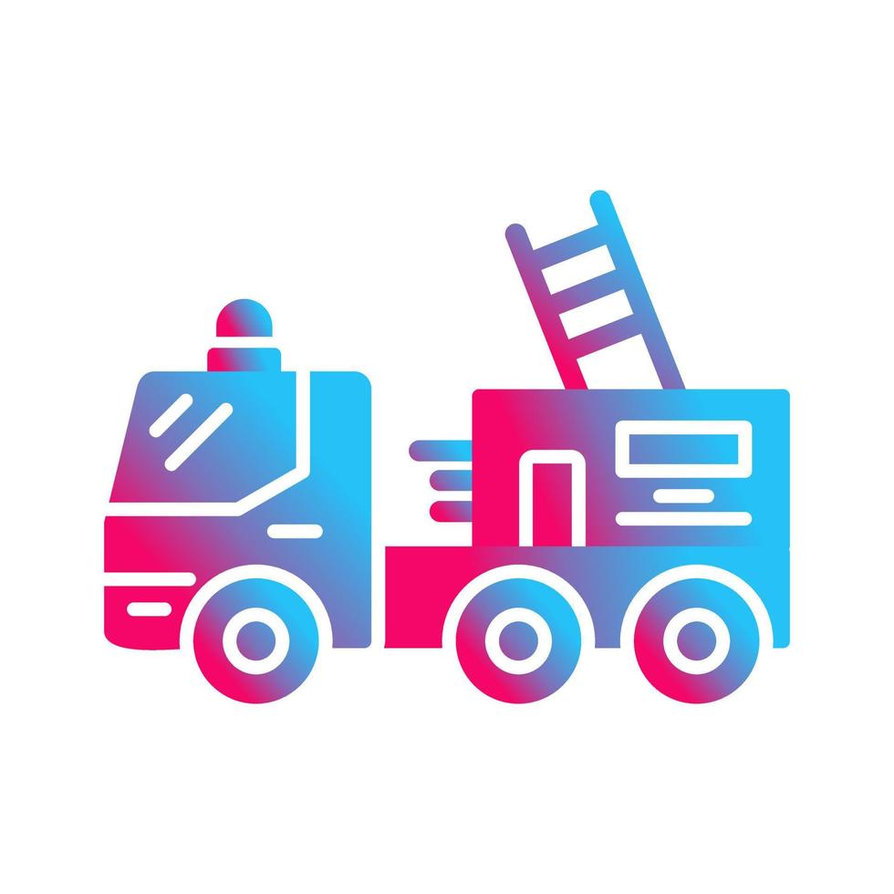 Fire Truck Vector Icon