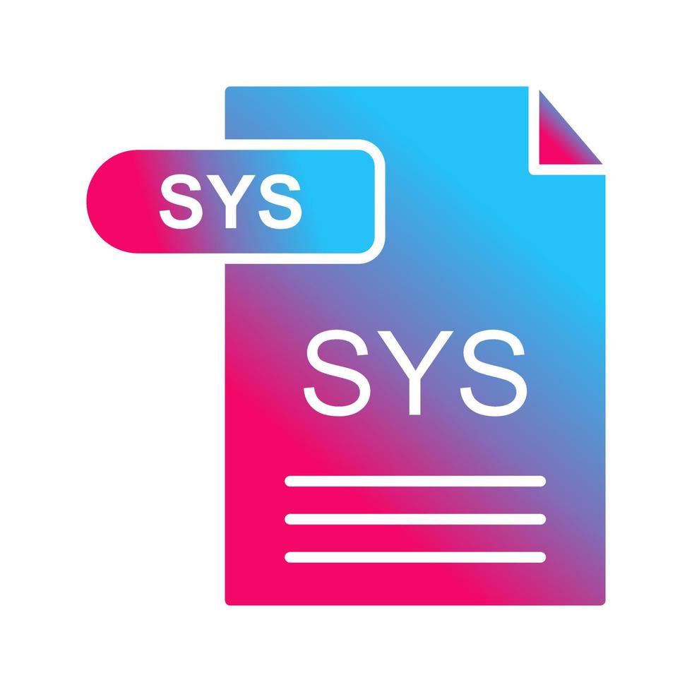 SYS Vector Icon