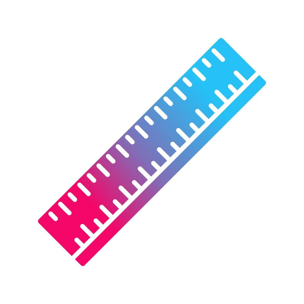 Ruler Vector Icon