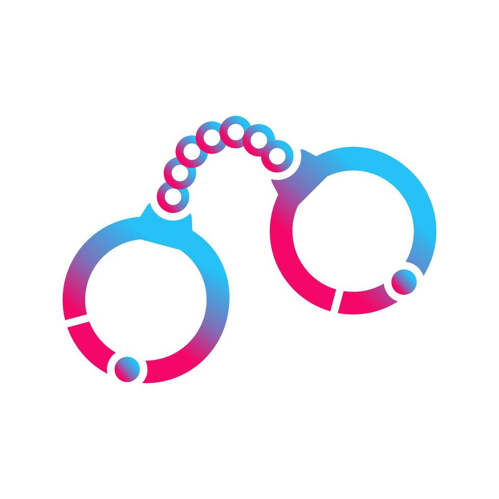 Handcuffs Vector Icon