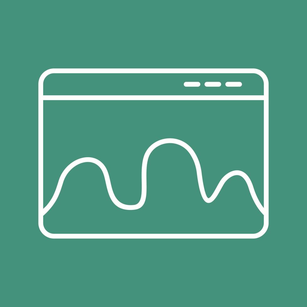 Webpage Statistics Vector Icon