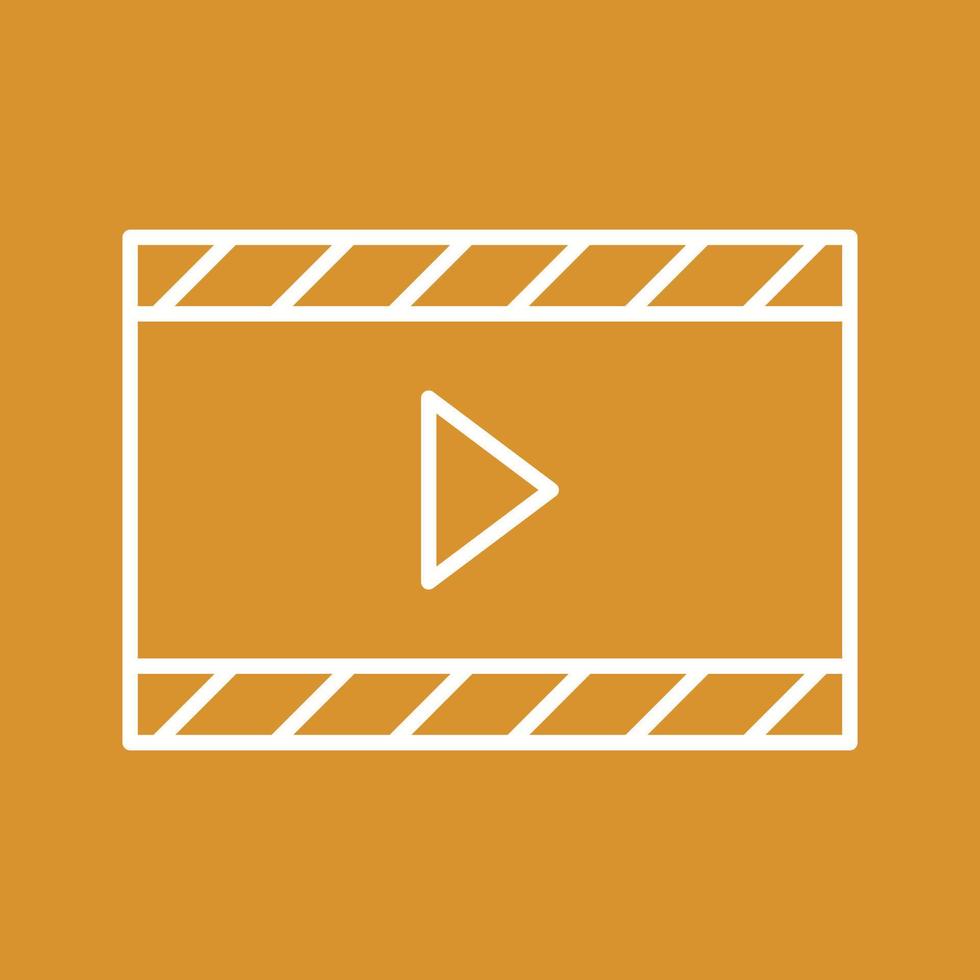 Unique Video and Animation Vector Icon