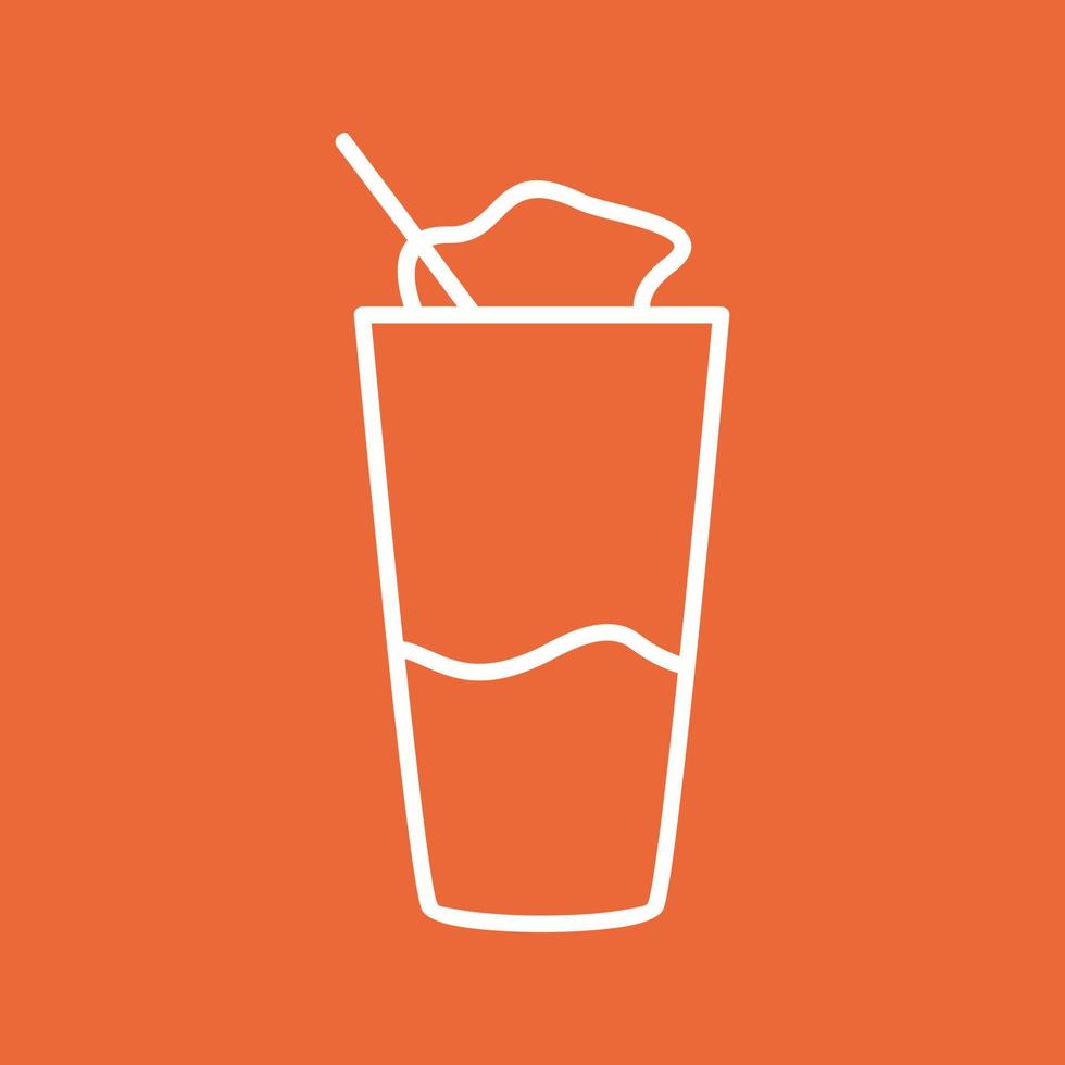 icono de vector frappé