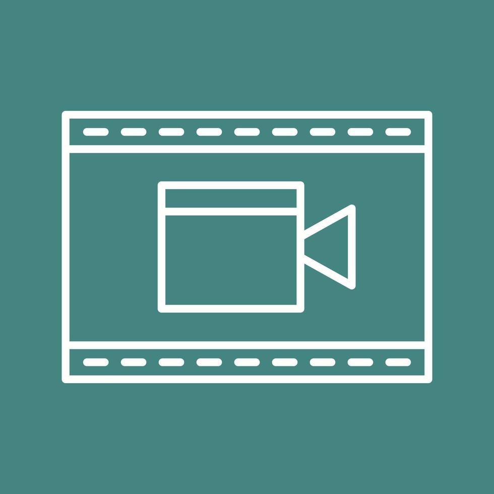 Unique Video and Animation Vector Icon