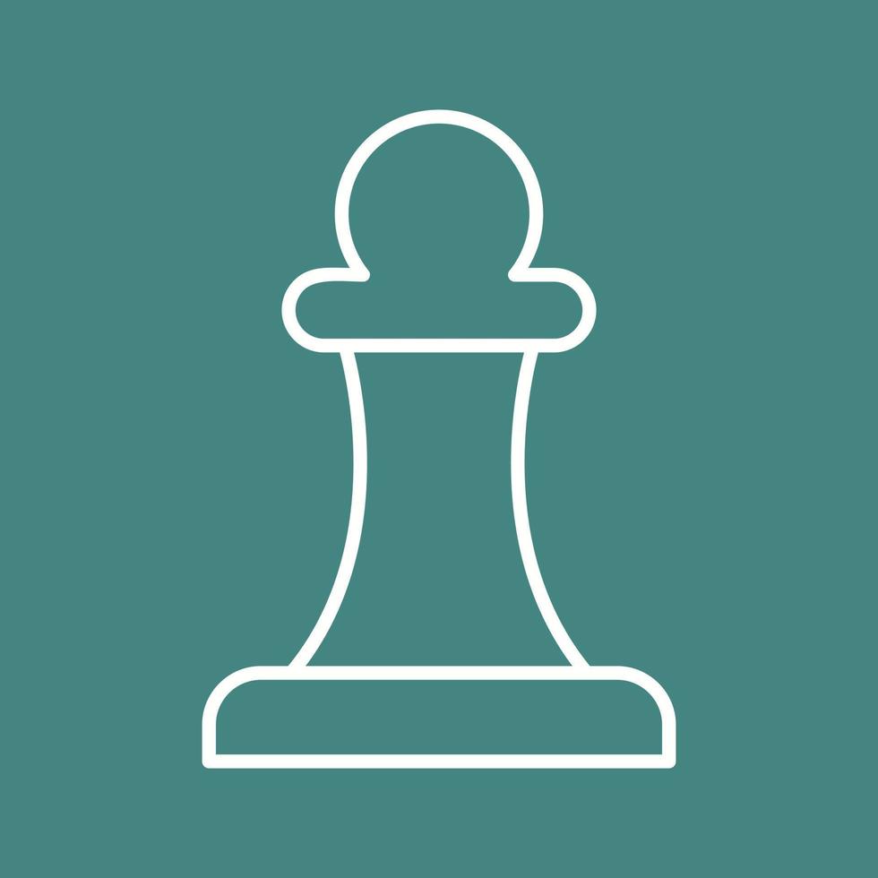 Unique Pawn Vector Icon