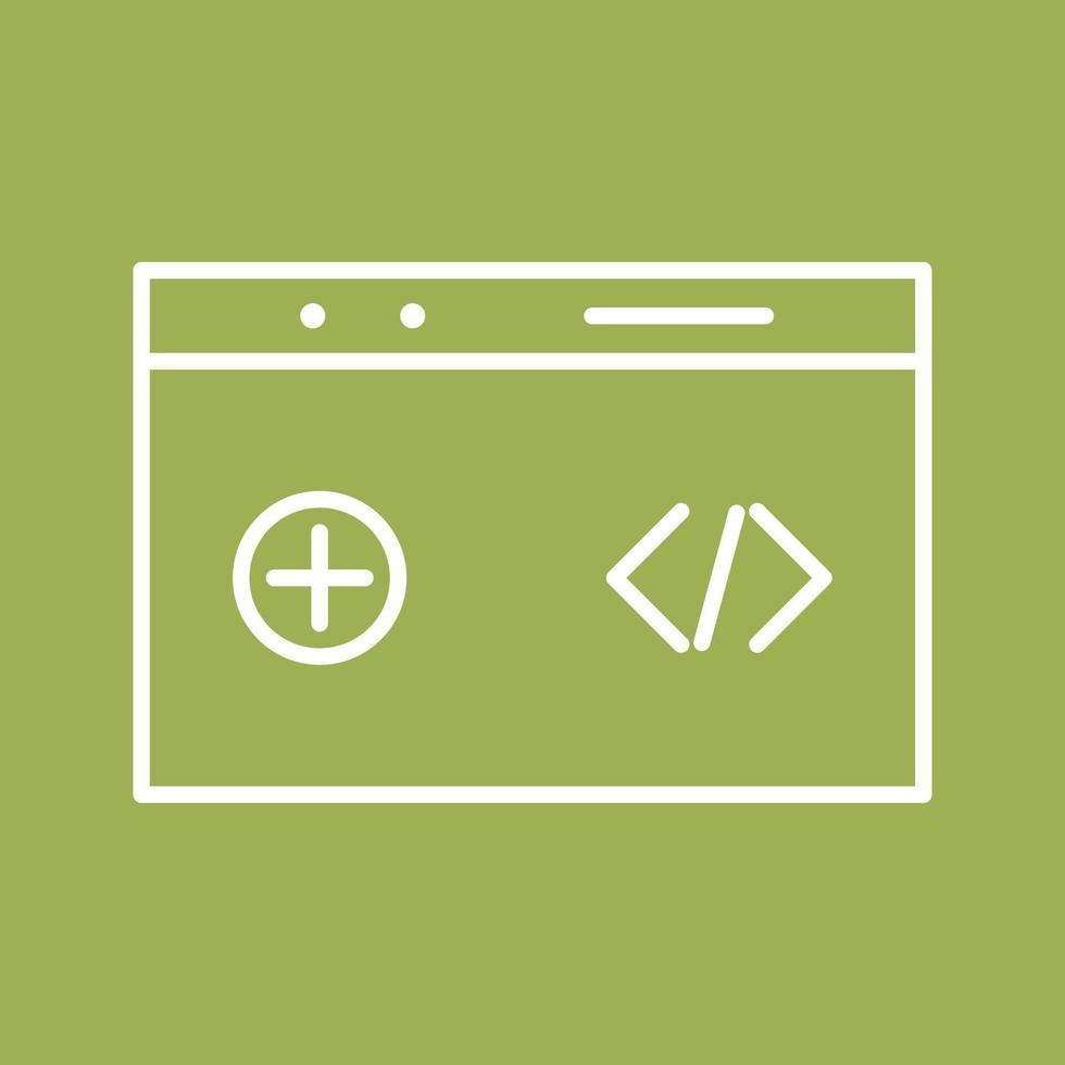 Unique Clean Code Vector Icon