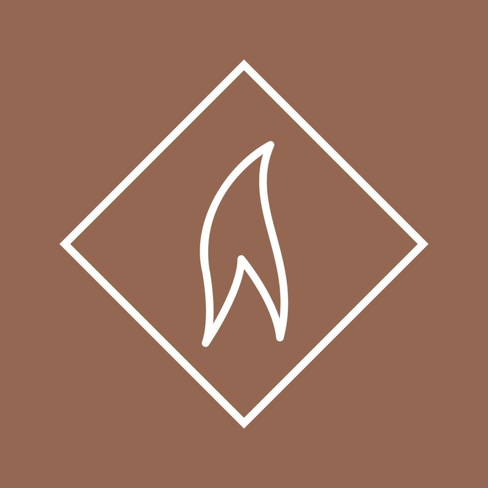 Flammable Material Vector Icon