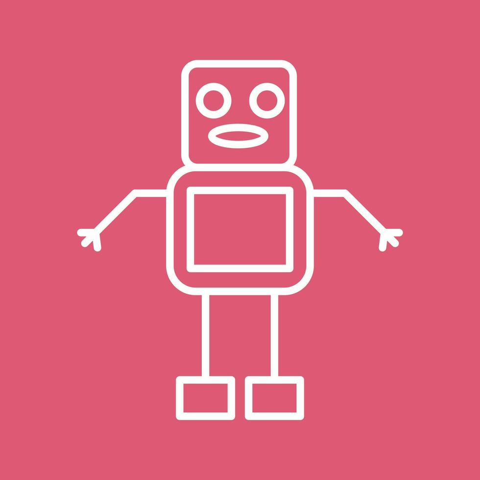 Unique Robot Vector Icon