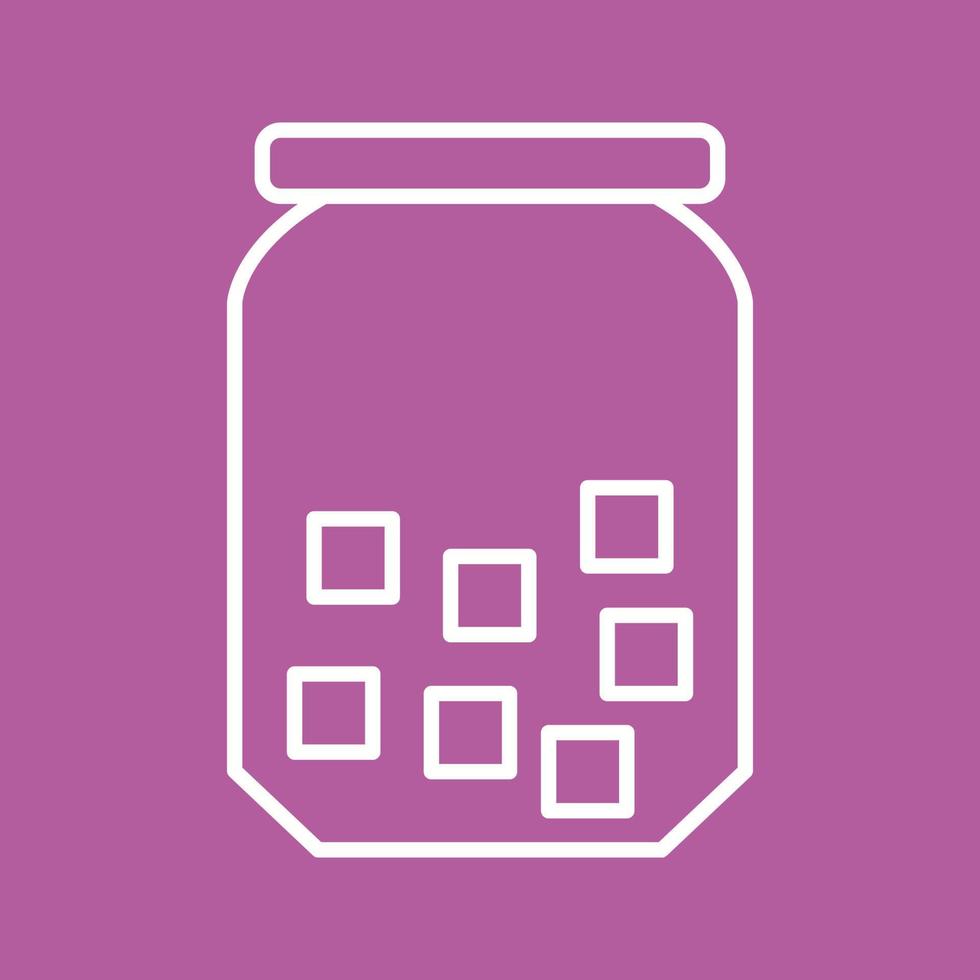 Sugar Bottle Vector Icon
