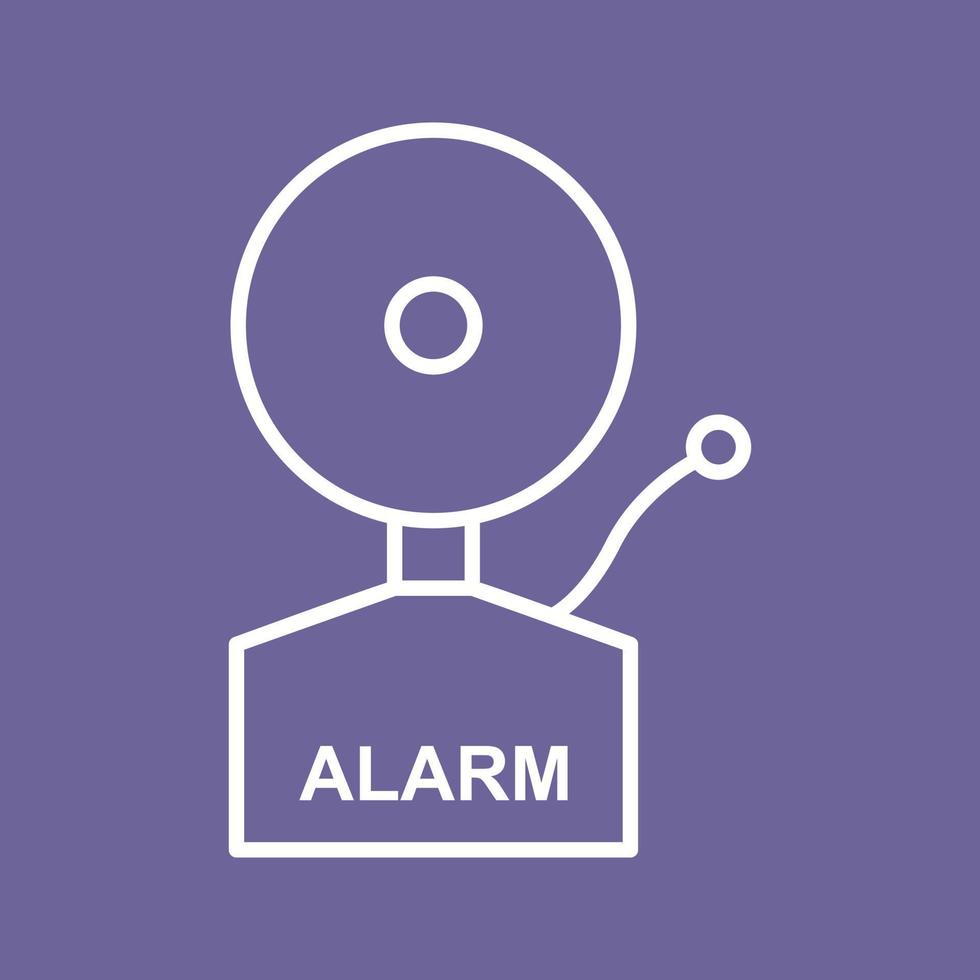 icono de vector de alarmas