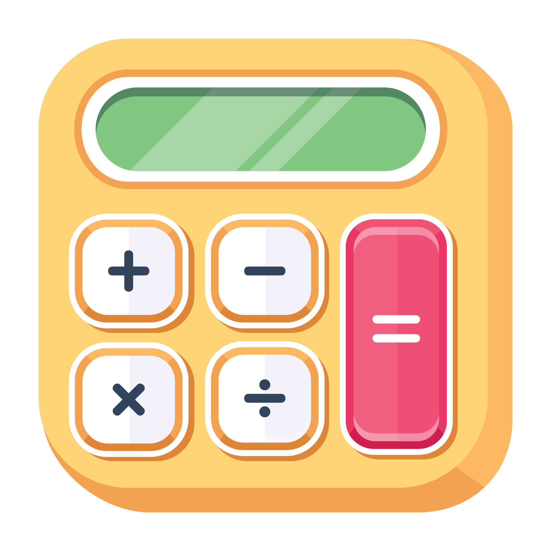 Trendy Scientific Calculator 19871765 Vector Art at Vecteezy