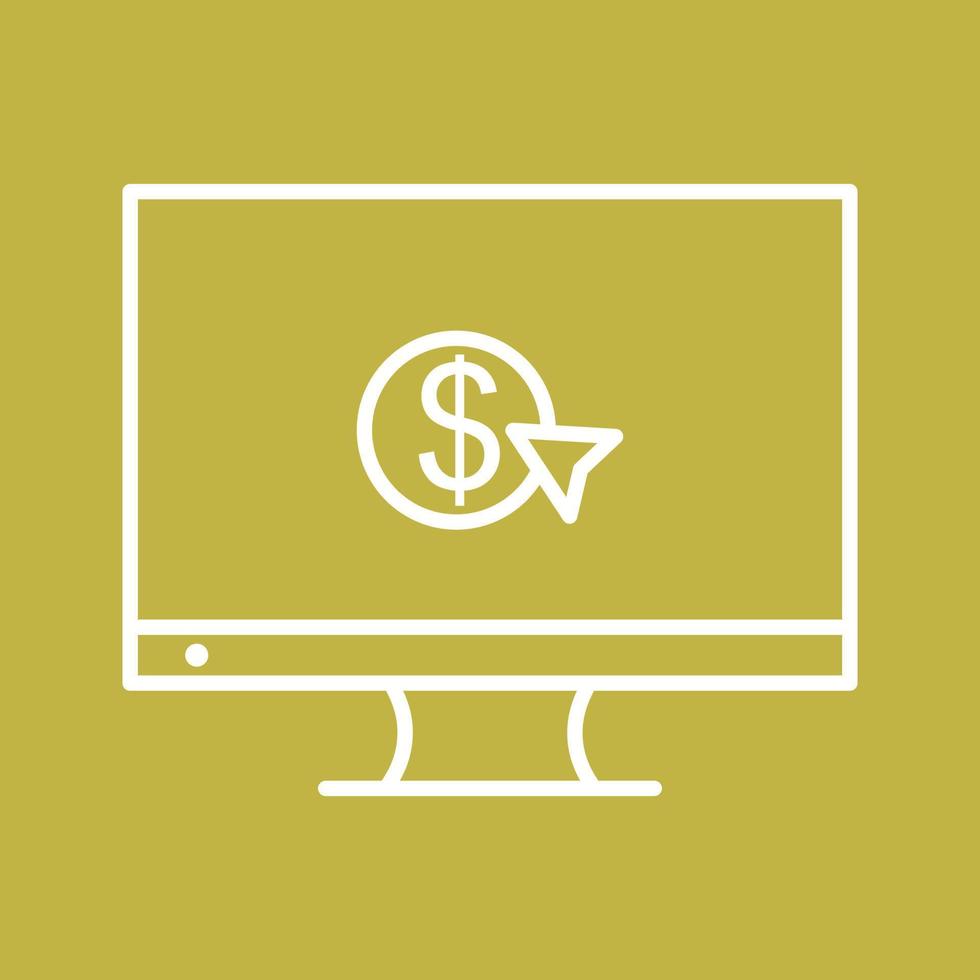 Unique Pay Per Click Vector Icon