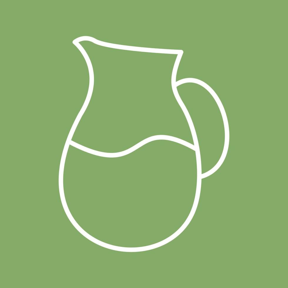 Milk Jug Vector Icon