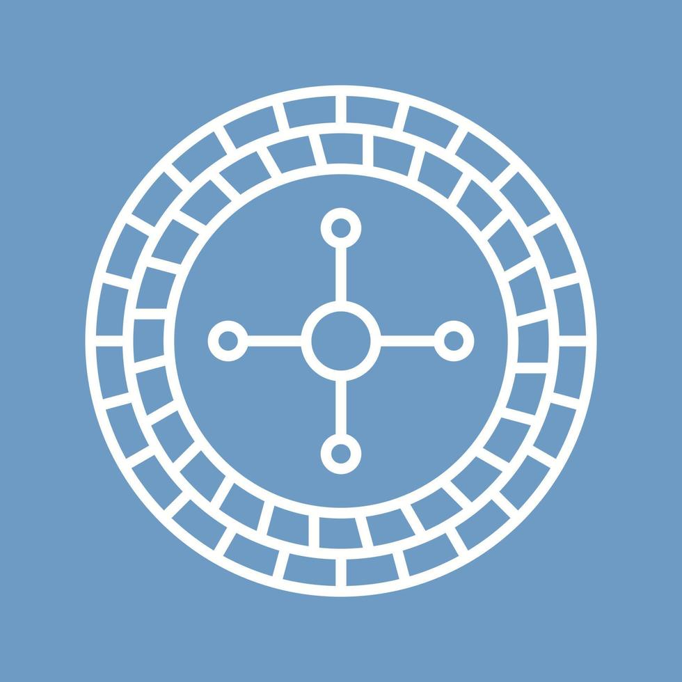 Roulette Vector Icon