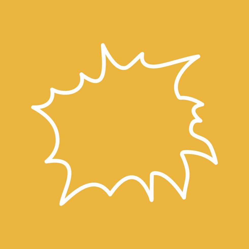 Unique Explosion Vector Icon