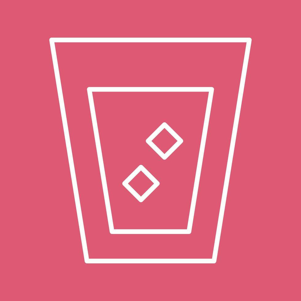 Unique White Russian Drink Vector Icon