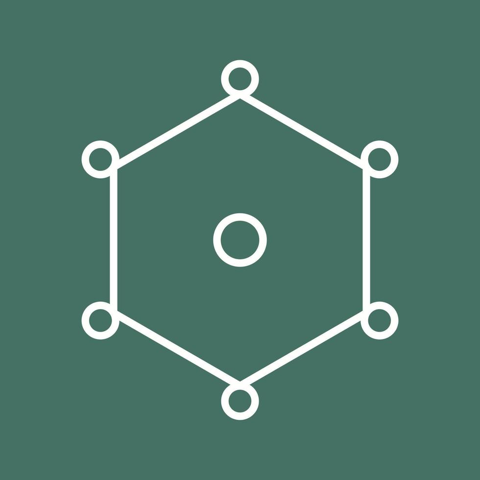 Unique Nodes Vector Icon