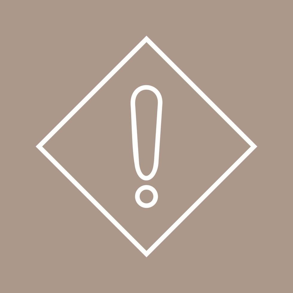 Caution Sign Vector Icon