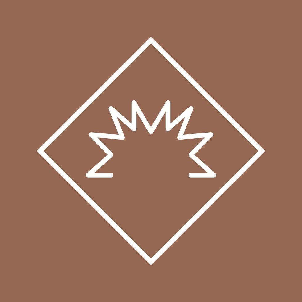Danger of Welding Flash Vector Icon