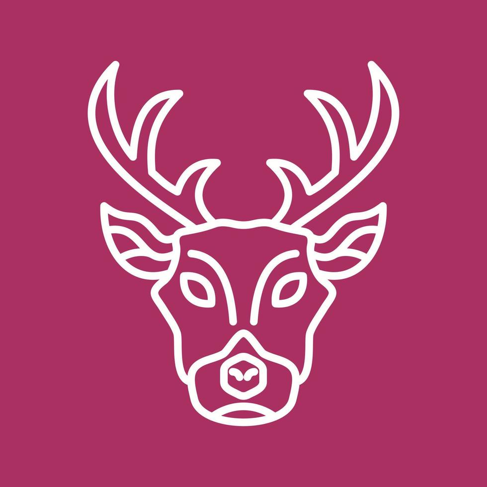 Deer Vector Icon