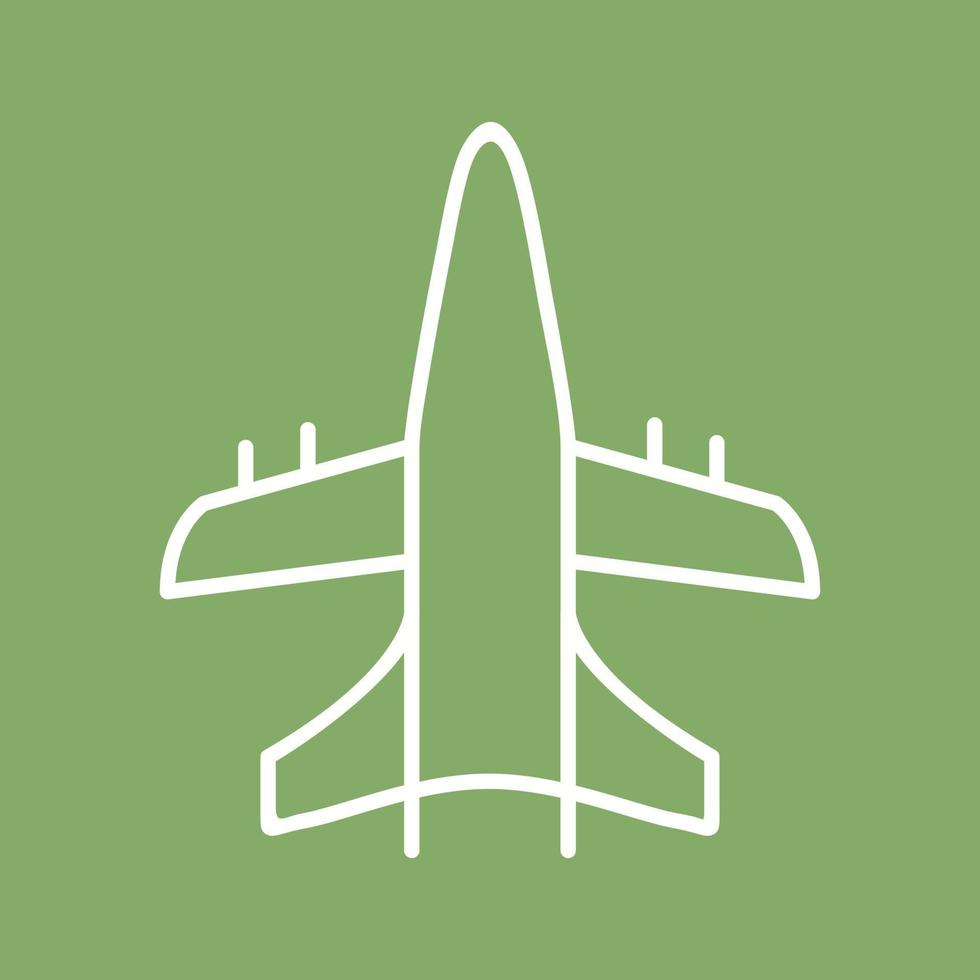 Military Plane Vector Icon