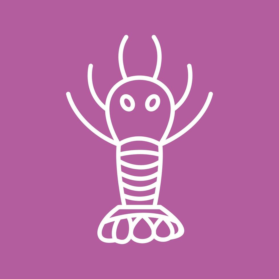 Lobster Vector Icon