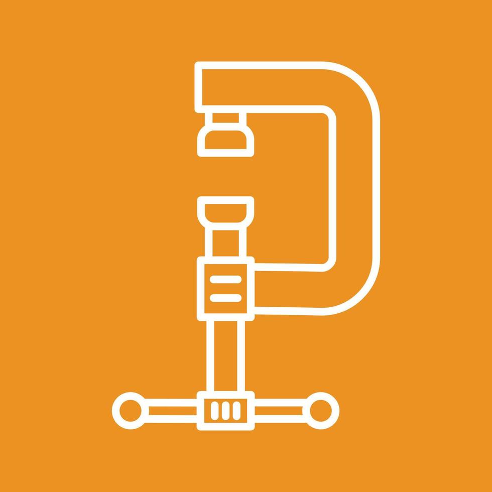 Clamp Vector Icon