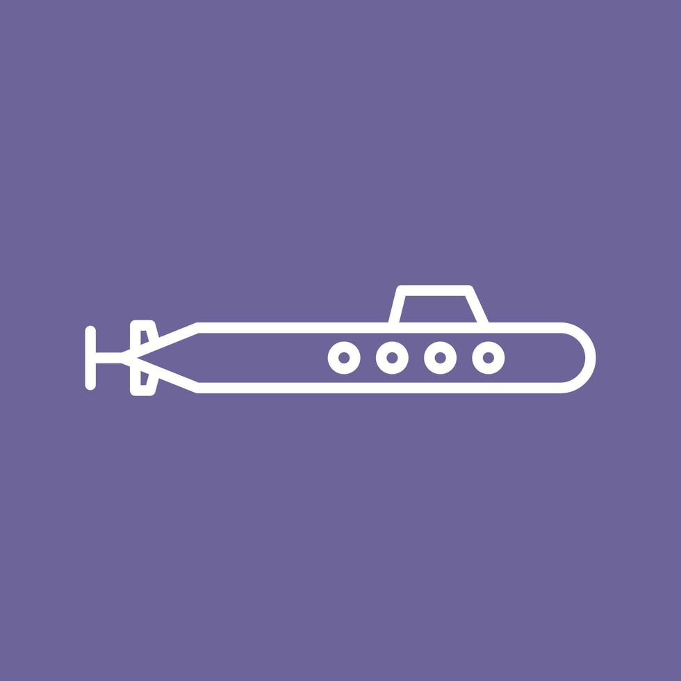 Submarine Vector Icon