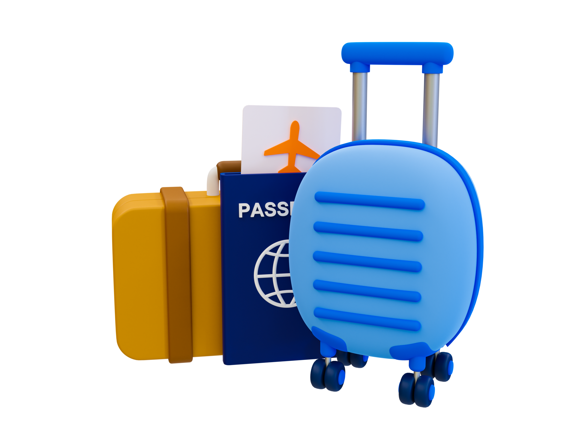 3d Minimal Holiday Travel Trip Preparation For A Summer Vacation Trip 3d-minimal-holiday-travel-trip-preparation-for-a-summer-vacation-trip